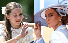 O detalhe especial que uniu Kate Middleton à filha Charlotte durante o Trooping the Colour
