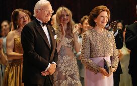 Momento histórico na Suécia: Reis Gustavo e Sílvia e a emblemática festa para celebrar as bodas de ouro