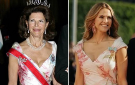 Homenagem emotiva à mãe! Princesa Madalena recicla vestido da rainha Sílvia em data marcante