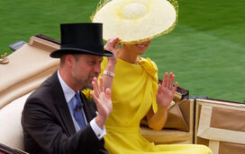 Família real britânica marca presença nas icónicas corridas de cavalos Royal Ascot