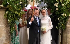 Casamento de Peter Phillips junta rei Carlos III, William e Kate numa rara reunião familiar. Harry ficou de fora