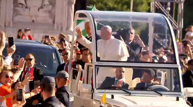 Imagens impressionantes: mais de um milhão de pessoas na missa do Papa Leão XIV em Madrid