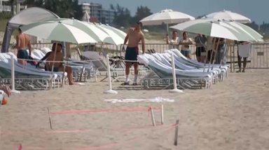 Jogadores da seleção voltam a ser ‘apanhados’ na praia a fazer exercícios de ativação  