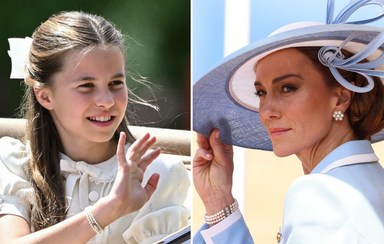 Charlotte e Kate Middleton