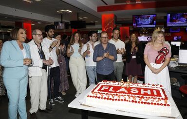 FLASH! leva festa do 23.º aniversário para a redação da Medialivre
