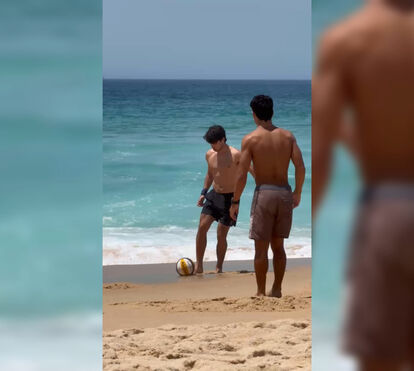 Tenista espanhol Carlos Alcaraz diverte-se na Comporta após lesão