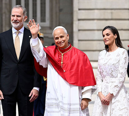 Visita histórica: Papa Leão XIV já aterrou em Madrid recebido pelos reis de Espanha e sob controvérsias entre milhões de euros e crise humanitária