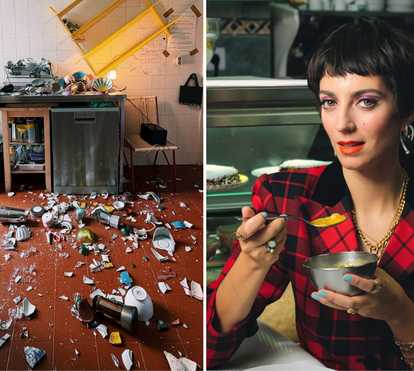 O que é que aconteceu aqui? Joana Barrios mostra cenário de destruição em casa em noite de Santos Populares