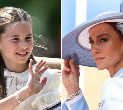 O detalhe especial que uniu Kate Middleton à filha Charlotte durante o Trooping the Colour