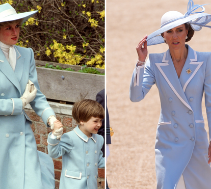 Homenagem à princesa Diana! A elegância simbólica de Kate Middleton no desfile Trooping the Colour
