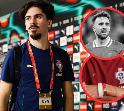 Amuleto da Seleção. Vitinha revela significado especial da pulseira de Diogo Jota