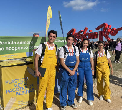 Ponto Verde leva a reciclagem de embalagens ao Rock in Rio Lisboa 