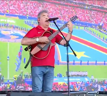Veja Toy a cantar o Hino Nacional no dia da estreia de Portugal no Mundial 2026