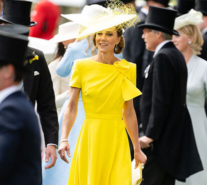 O pormenor secreto no look de Kate Middleton em Ascot e a homenagem emotiva a Diana de Gales