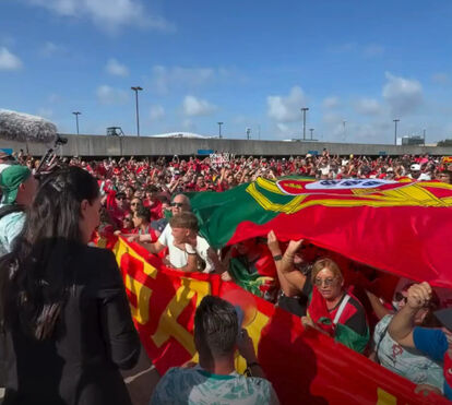 Adeptos portugueses em Houston estão prontos para apoiar a seleção