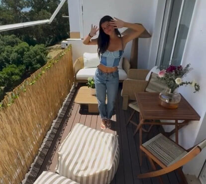 Aos poucos e poucos casa de Luisinha Oliveira começa a ficar pronta