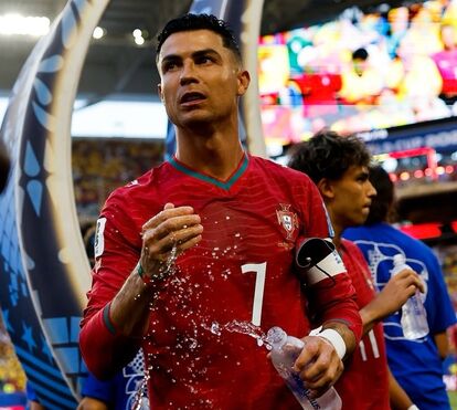 Após jogo 'morno' da Seleção Nacional frente à Colômbia, Cristiano Ronaldo chega-se à frente e reage ao empate