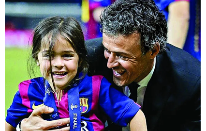 Xana e Luis Enrique