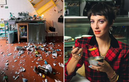 Joana Barrios partilha acidente na cozinha