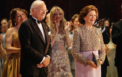 Reis Gustavo e Sílvia da Suécia celebram bodas de ouro