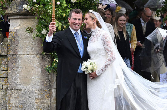 Casamento de Peter Phillips e Harriet Sperling