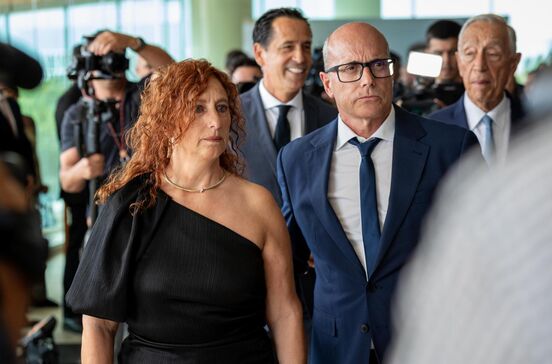Joaquim e Isabel, os pais de Diogo Jota e André Silva