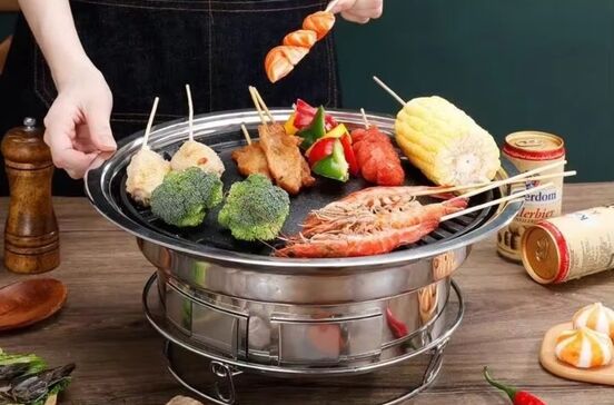 Grelhador de mesa portátil Hibachi
