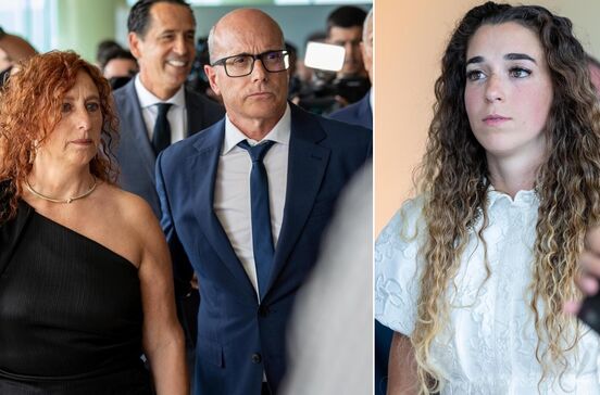 Isabel e Joaquim Silva unidos com Rute Cardoso