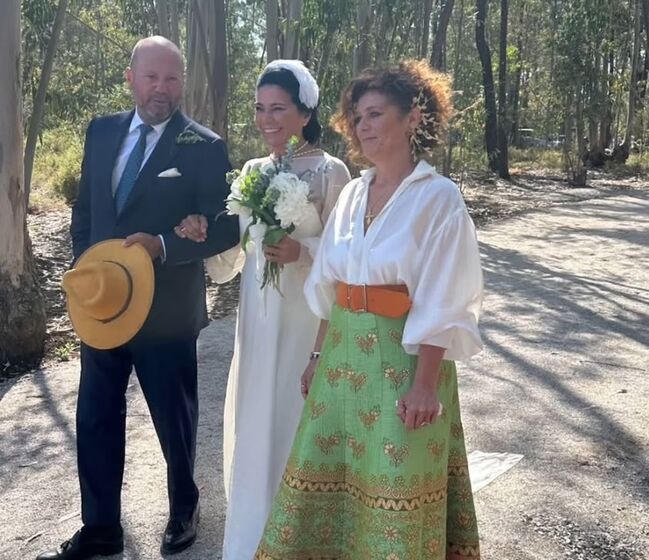 Ana Brito e Cunha casou a irmã