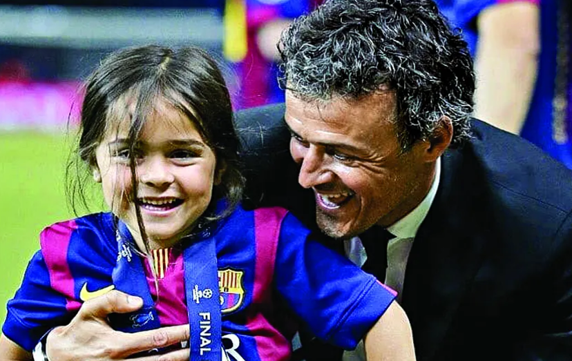 Xana e Luis Enrique
