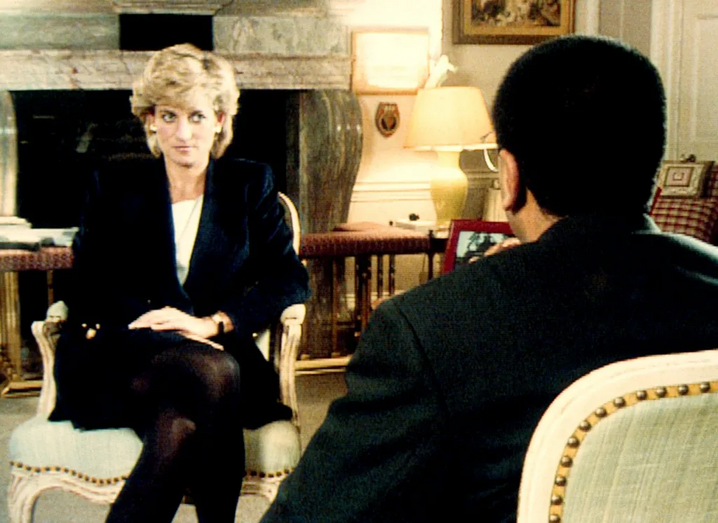 Diana na entrevista a Martin Bashir