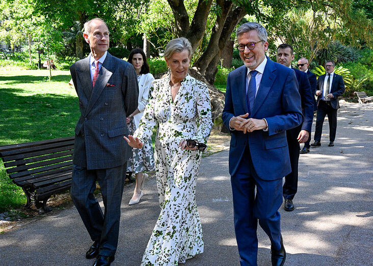 Príncipe Eduardo e Sophie em Lisboa