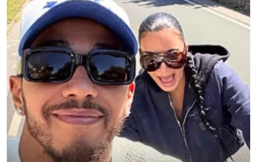 Kim Kardashian e Lewis Hamilton