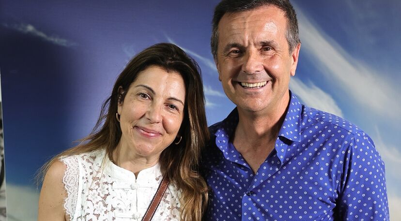 Jorge Gabriel apresenta a nova namorada, Sandra Manuela Pinho