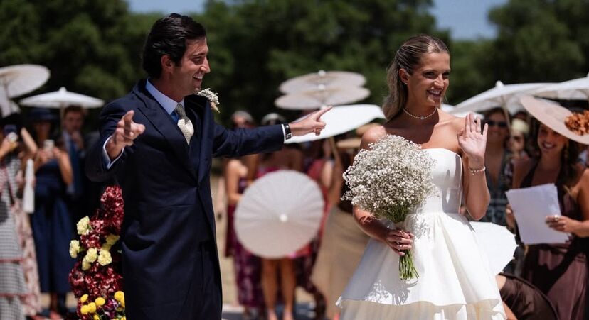 Casamento de Júlia Palha e Frederico Porém Murta