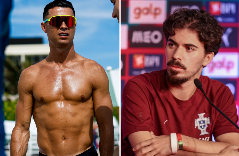 Vitinha elogia físico de Cristiano Ronaldo