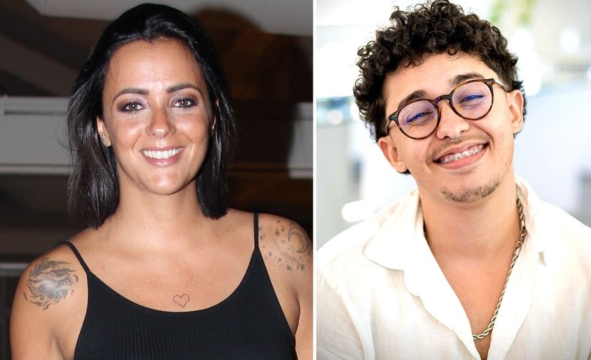 Marta CRuz e o filho Noah Cruz