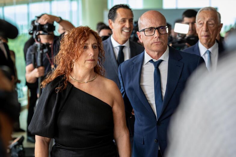 Joaquim e Isabel, os pais de Diogo Jota e André Silva