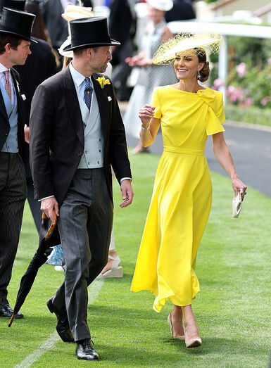 Kate Middleton e príncipe William em Ascot