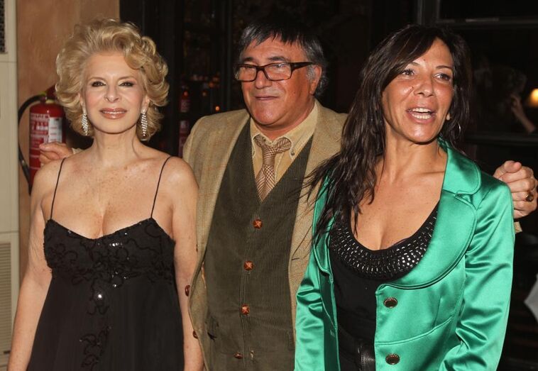 Célia Tavares com Lili Caneças e José Cid