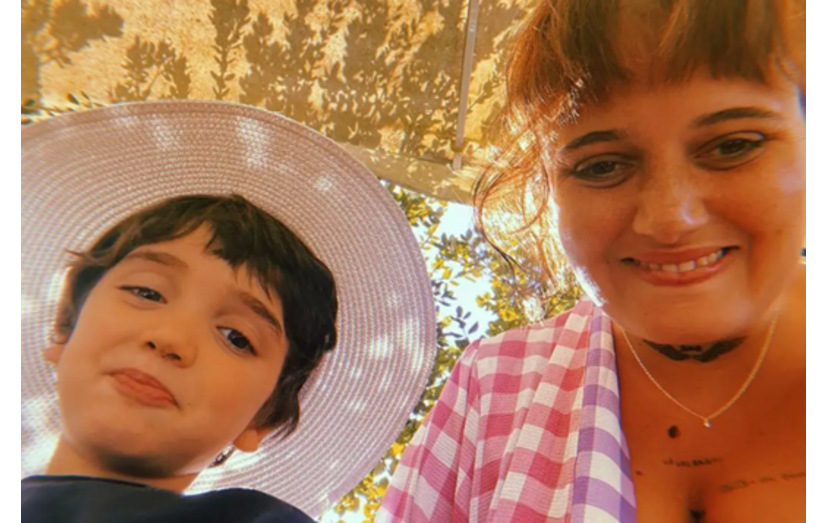 Carolina Deslandes e Santiago