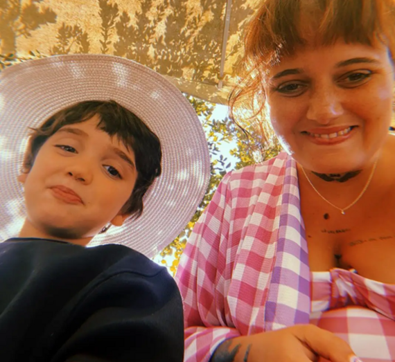 Carolina Deslandes e Santiago