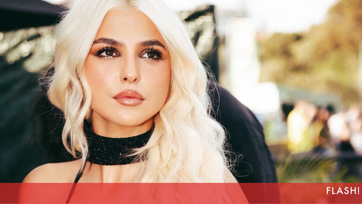 Bárbara Bandeira demonstra nervosismo em concerto de Anitta