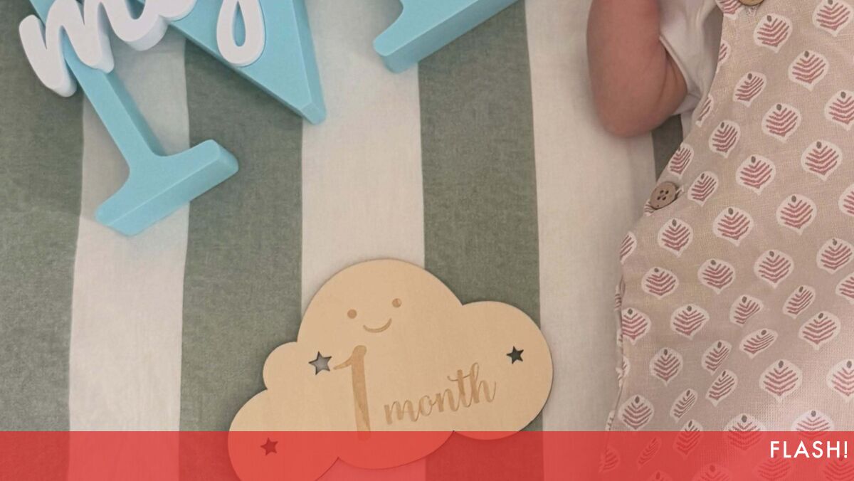 Miguel celebra um mês de vida: Ana Patrícia Carvalho partilha novos registos