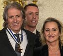 Jorge Jesus com a mulher, Ivone