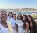 Ricardo Quaresma de férias com a mulher, Daphne, e os filhos