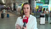Psicóloga Carolina Freitas Nunes no aeroporto de Lisboa