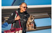 Haaland com o Whiskey Raccoon