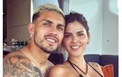Leandro Paredes e a mulher, Camila Galante