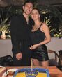 Leandro Paredes e a mulher, Camila Galante